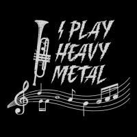 I Play Heavy Metal Musician Brass Musical Instrument Music T Shirt Men's 3/4 Sleeve Pajama Set | Artistshot