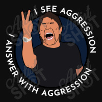 Antonio Conte Answer With Aggression Essential Crop Top | Artistshot