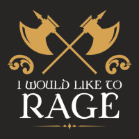 Rage Barbarian Barbarians Warrior Fighter Tabletop Rpg Addict Ladies Fitted T-shirt | Artistshot