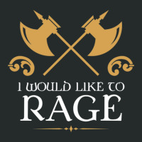 Rage Barbarian Barbarians Warrior Fighter Tabletop Rpg Addict Women's Triblend Scoop T-shirt | Artistshot