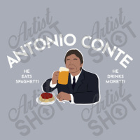 Antonio Conte He Eats Spaghetti He Drink Moretti Essential Tank Dress | Artistshot