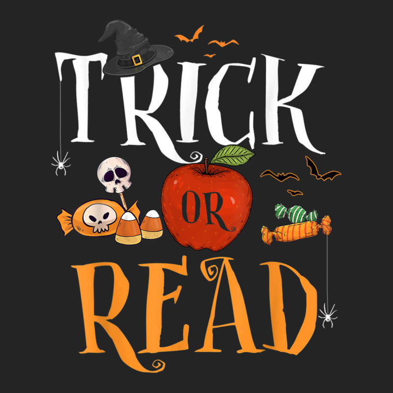 Funny Tricks Or Read Librarian Halloween Costume Book Lover T Shirt 3/4 Sleeve Shirt | Artistshot