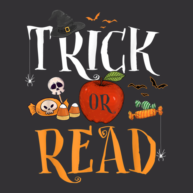 Funny Tricks Or Read Librarian Halloween Costume Book Lover T Shirt Vintage Hoodie And Short Set | Artistshot