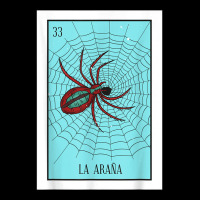 La Araña Lottery Card Gift The Spider Card Mexican Lottery Tshirt Cropped Sweater | Artistshot