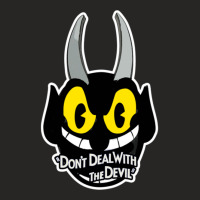 Cuphead Don_t Deal With The Devil Ladies Fitted T-shirt | Artistshot