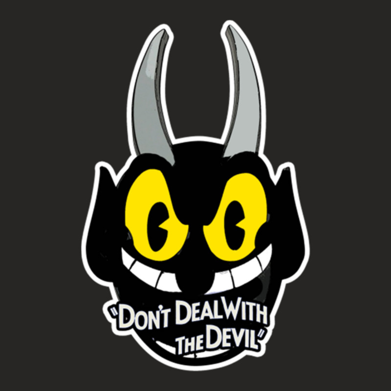 Cuphead Don_t Deal With The Devil Ladies Fitted T-Shirt by cm-arts | Artistshot