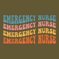 Groovy Emergency Room Nurse Tech Emergency Department Nurse T Shirt Vintage Short | Artistshot