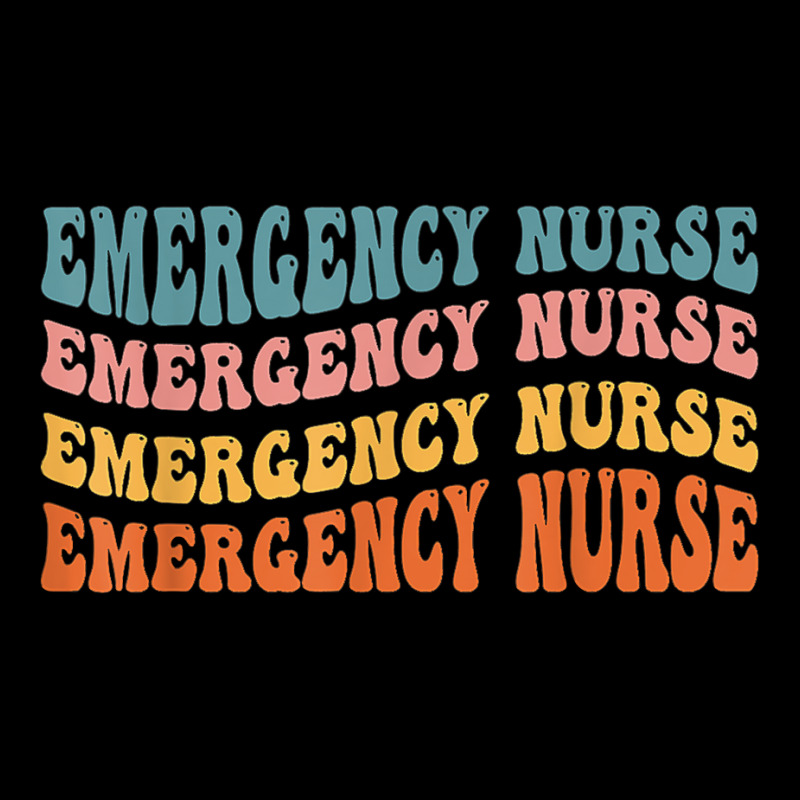 Groovy Emergency Room Nurse Tech Emergency Department Nurse T Shirt Lightweight Hoodie | Artistshot