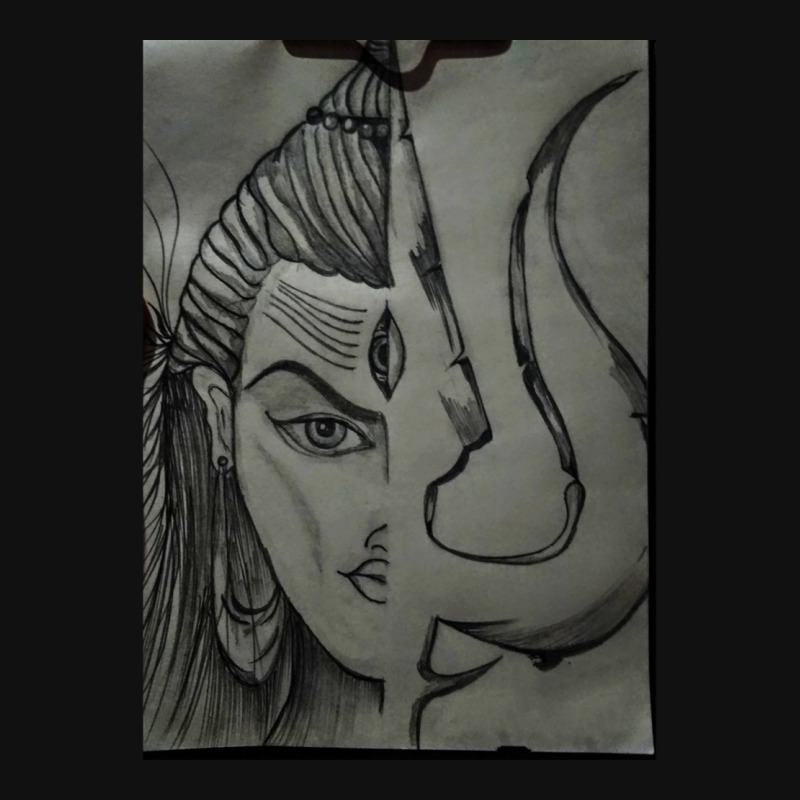 Lord Shiva Art Portrait Canvas Print | Artistshot