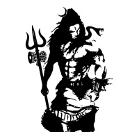 Lord Shiva Art Angry Trishul Stainless Steel Water Bottle | Artistshot