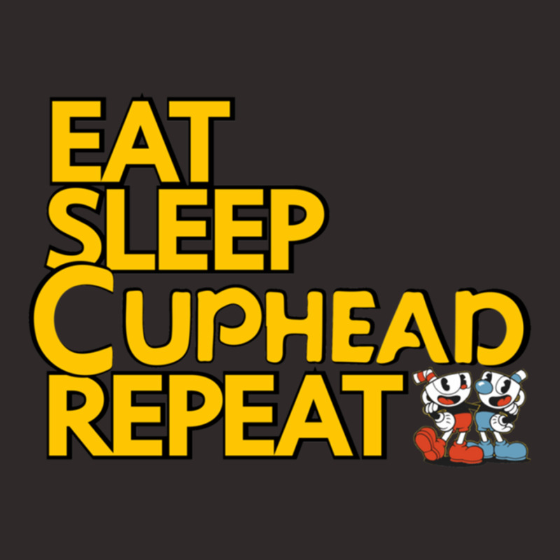 Cuphead Tshirt  Eat Sleep Cuphead Repeat Racerback Tank by cm-arts | Artistshot