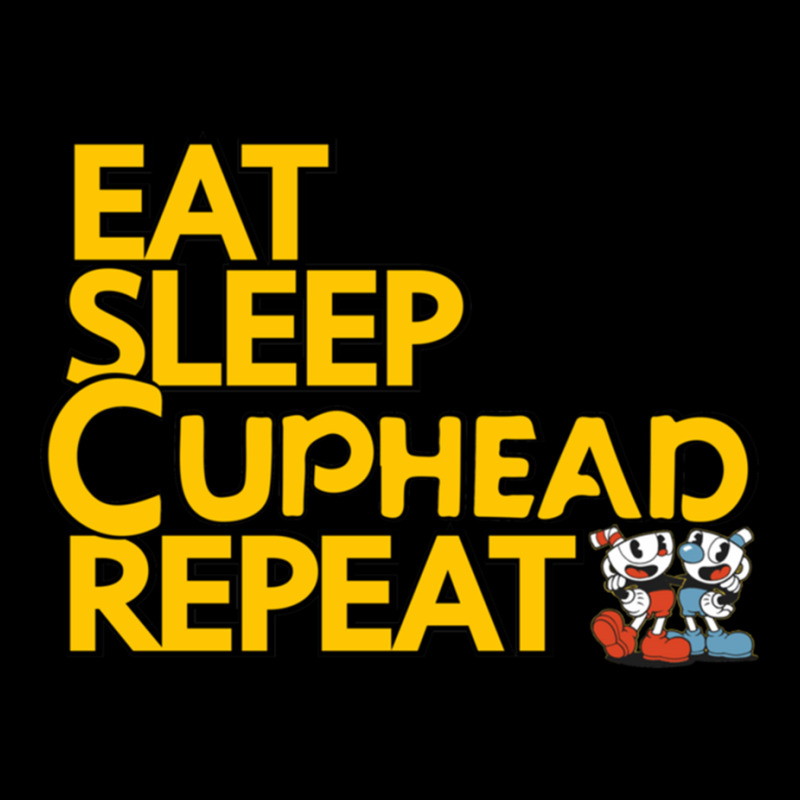 Cuphead Tshirt  Eat Sleep Cuphead Repeat Cropped Sweater by cm-arts | Artistshot