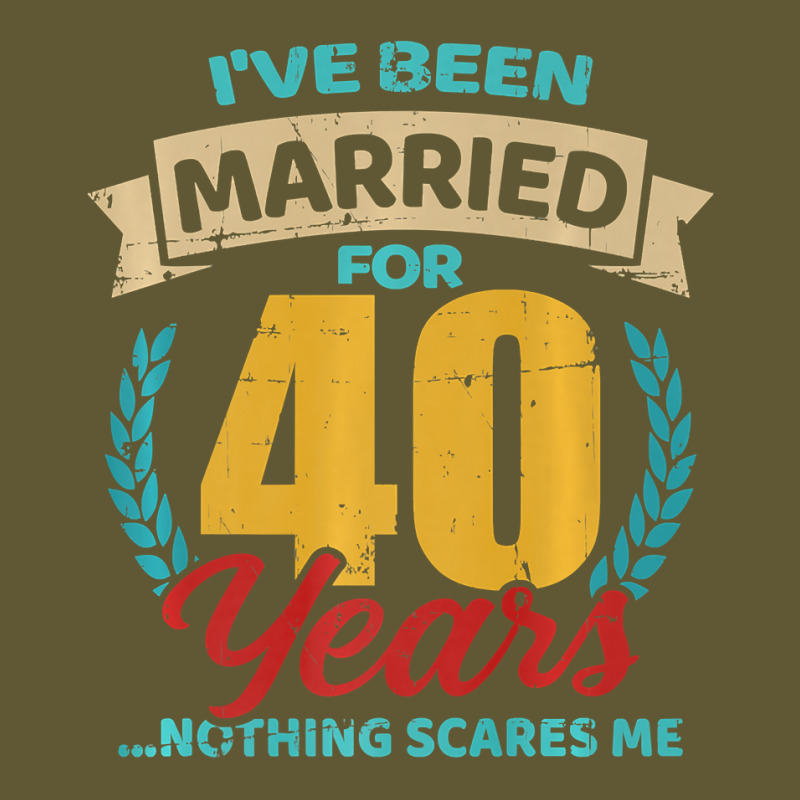 Married For 40 Years 40th Wedding Anniversary Premium Vintage Short by thutrinh | Artistshot