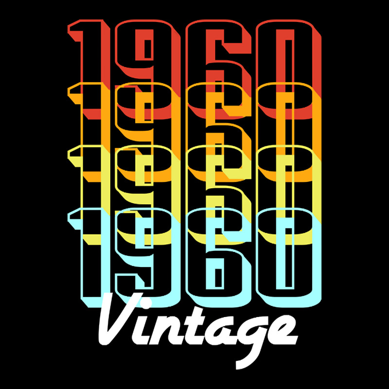 Vintage Since 1960 Old Men Women Retro Sunset V-neck Tee | Artistshot