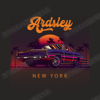 Ardsley New York Retro Vintage 80s 90s Muscle Cars Retrowave Aesthetic Ladies Fitted T-shirt | Artistshot