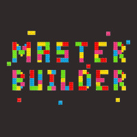 Funny Master Builder Cool Construction Block Building Gift Racerback Tank | Artistshot