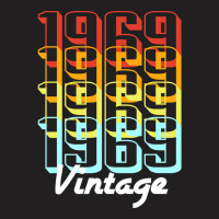 Vintage Since 1969 Old Men Women Retro Sunset T-shirt | Artistshot