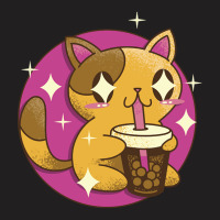 Boba Tea Cat Bubble Tea Kawaii Japanese Anime Neko-frb8h T-shirt | Artistshot