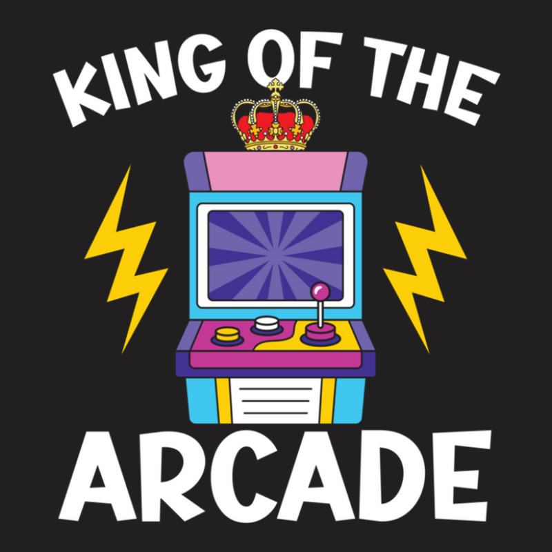 King Of The Arcade Games Video Game Gaming Gamer T-Shirt by TerryRichard | Artistshot