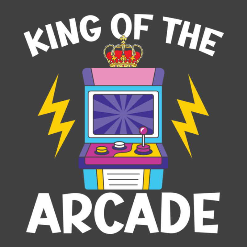 King Of The Arcade Games Video Game Gaming Gamer Vintage T-Shirt by TerryRichard | Artistshot