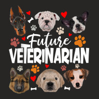 Dog Lover Cat Lover Future Veterinarian Veterinary Assistant T Shirt Ladies Fitted T-shirt | Artistshot