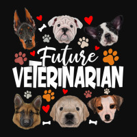 Dog Lover Cat Lover Future Veterinarian Veterinary Assistant T Shirt Crop Top | Artistshot