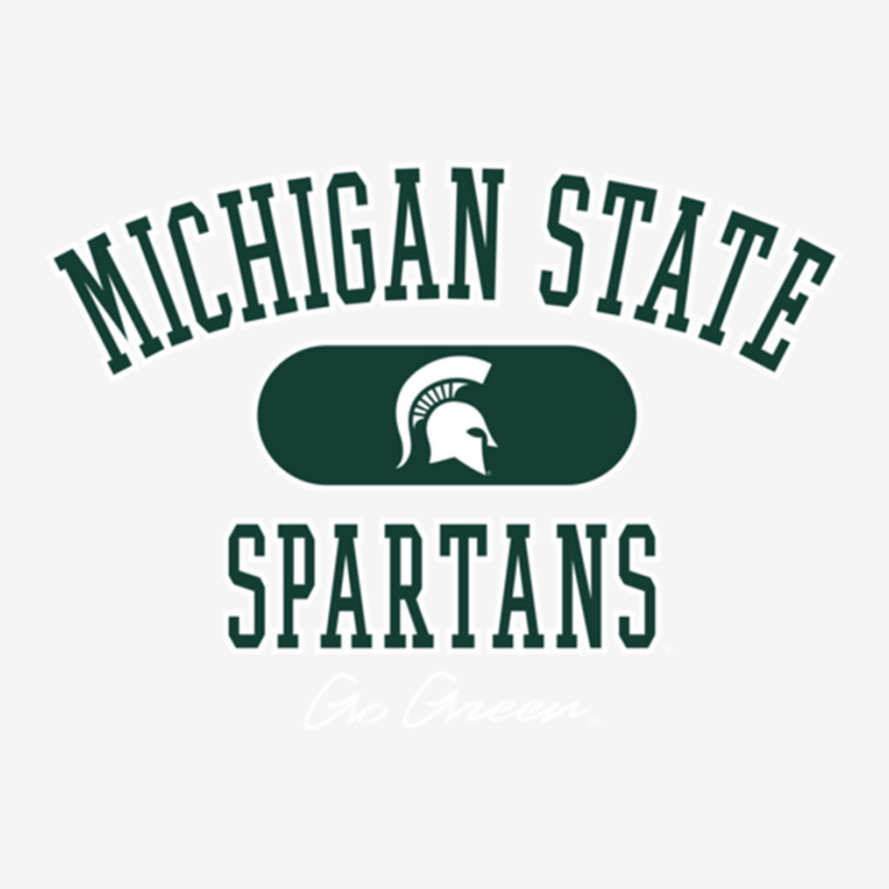 Michigan State Spartans Varsity Black Officially Licensed Pullover Hoo Landscape Canvas Print | Artistshot