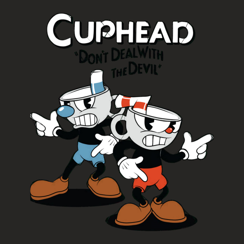 Gifts For Men Game Cuphead Run And Shoot Awesome For Movie Fan Ladies Fitted T-Shirt by cm-arts | Artistshot