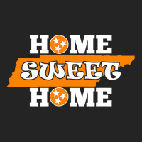 Home Sweet Home Tennessee  Orange State Flag White Tee 3/4 Sleeve Shirt | Artistshot