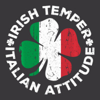 Irish Temper Italian Attitude St Patrick's Day Ladies Curvy T-shirt | Artistshot