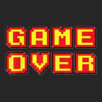 Game Over Vintage Retro Video Games Gaming Gift Arcade Ladies Fitted T-shirt | Artistshot