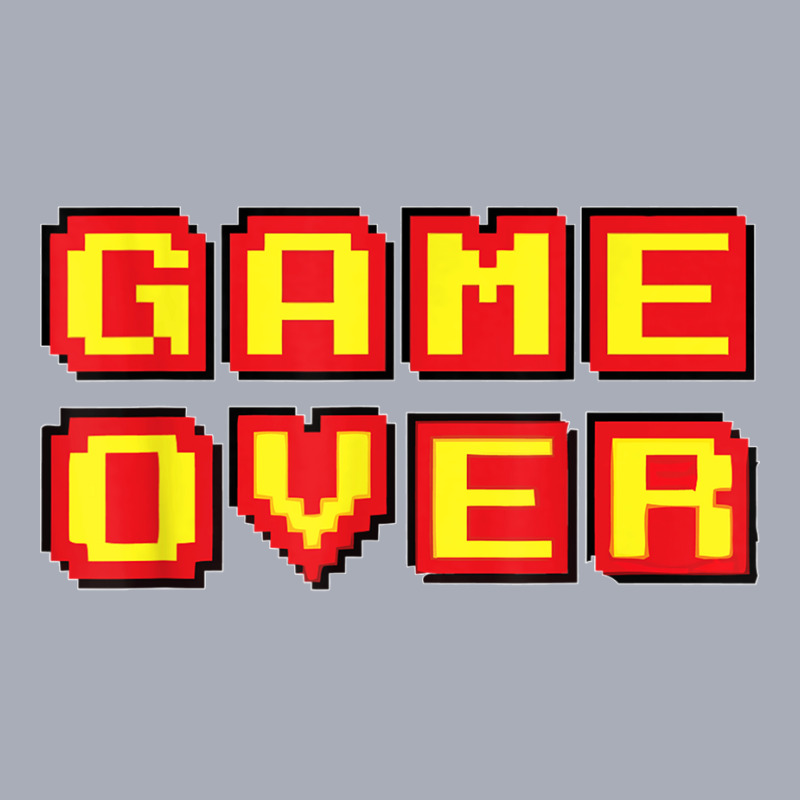 Game Over Vintage Retro Video Games Gaming Gift Arcade Tank Dress by Aaronnderouin | Artistshot