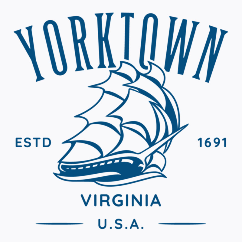 Yorktown Virginia Old Tall Sailing Ship Design Pullover Hoodie T-shirt | Artistshot