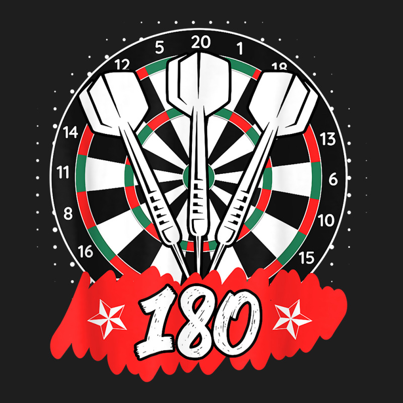 Darts 180 Dartboard 180 In Darts T Shirt Classic T-shirt by cm-arts | Artistshot