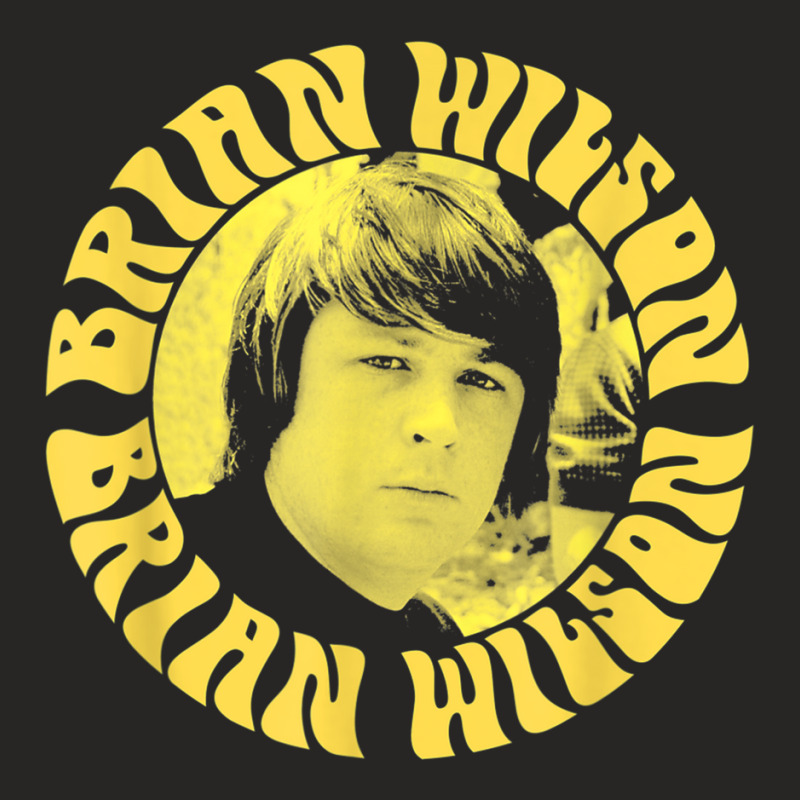 Brian Wilson – Yellow Headshot T Shirt Ladies Fitted T-Shirt by cm-arts | Artistshot