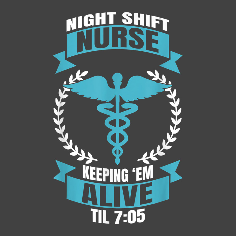 Nurses Night Shift Nurse Nursing T Shirt Vintage T-shirt | Artistshot