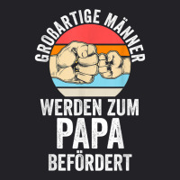 Mens Großartige Männer Werden Zum Papa Befördert Dad T Shirt Youth Tee | Artistshot