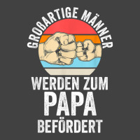 Mens Großartige Männer Werden Zum Papa Befördert Dad T Shirt Vintage T-shirt | Artistshot