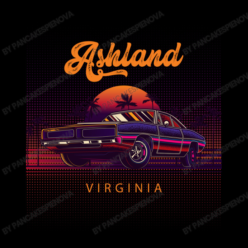 Ashland Virginia Retro Vintage 80s 90s Muscle Cars Retrowave Aesthetic Adjustable Cap by pancakespienova | Artistshot