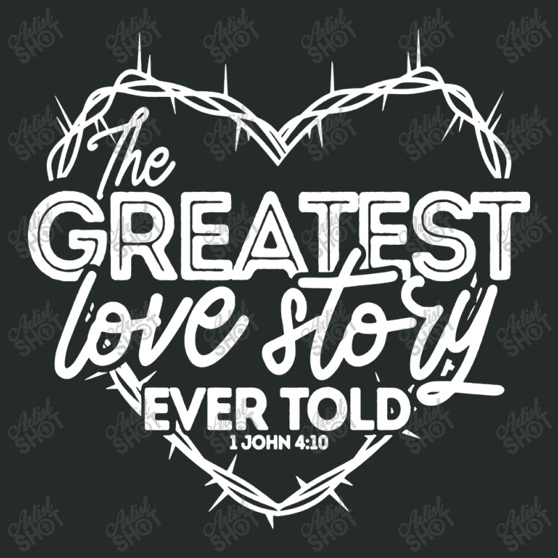 The Greatest Love Story Ever Told Women's Triblend Scoop T-shirt by Nindy Tees | Artistshot