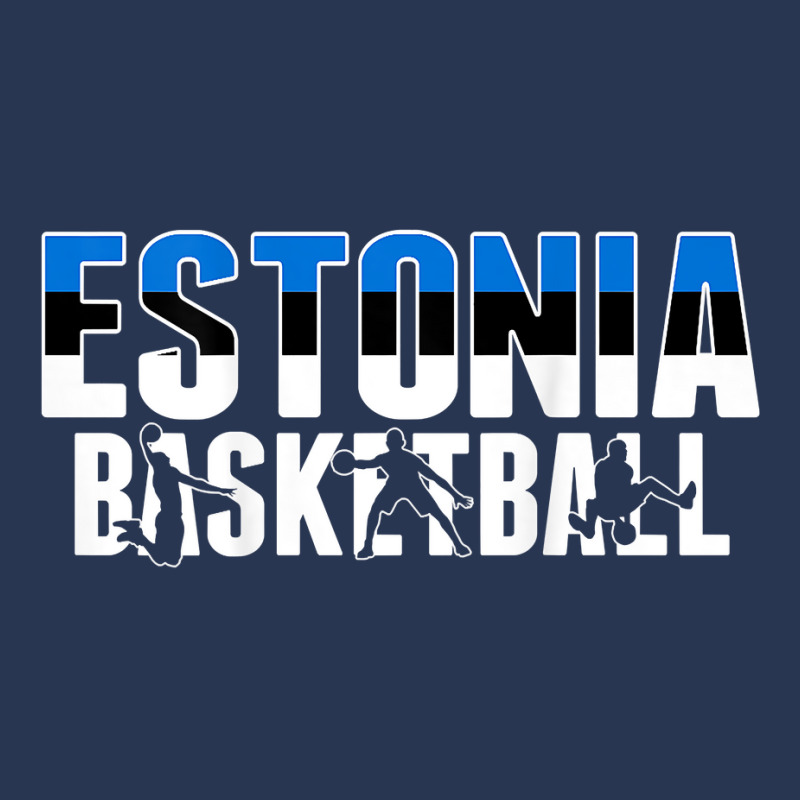 Estonia Basketball Fans Jersey   Estonian Flag Sport Lovers T Shirt Men Denim Jacket | Artistshot