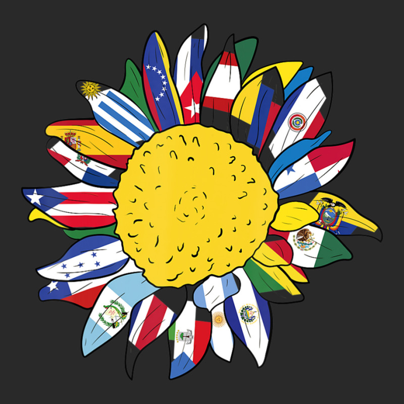 National Hispanic Heritage Month Sunflower Latino Flags Toddler T-shirt by cm-arts | Artistshot