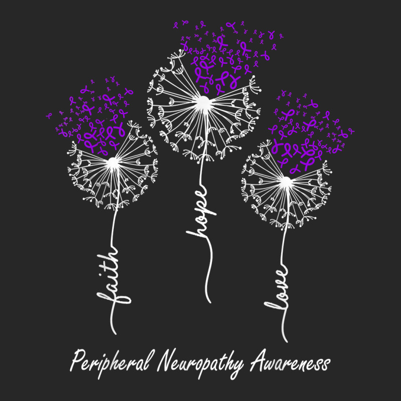 Peripheral Neuropathy Awareness Faith Hope Love Dandelion T Shirt Women's Pajamas Set by cm-arts | Artistshot