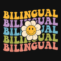 Retro Groovy Bilingual Teachers Back To School Bilingual Graphic Youth T-shirt | Artistshot