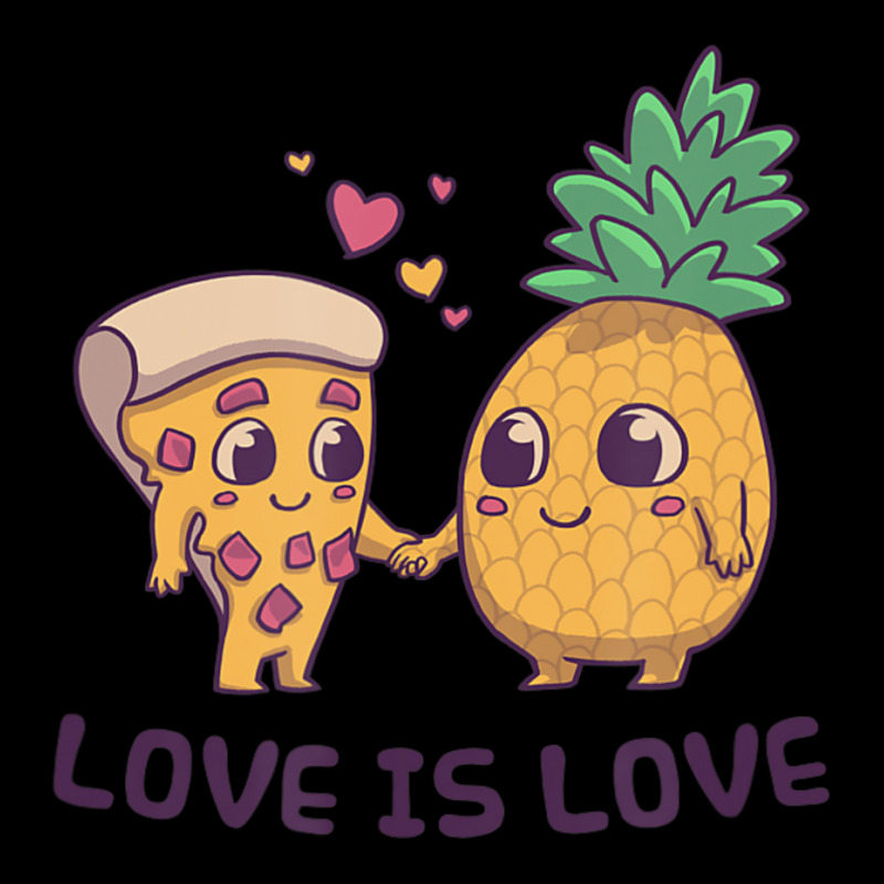 Love Cute Pride Pineapple Pizza Adjustable Cap | Artistshot