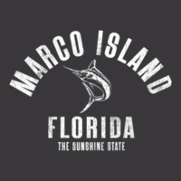 Marco Island Florida Fl Retro Vintage Beach Front & Back Long Sleeve T Ladies Curvy T-shirt | Artistshot