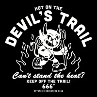 The Devil_s Trail The Cuphead Tv Series Adjustable Cap | Artistshot