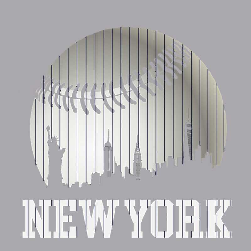 New York Ny Skyline Baseball Stripes For Gameday Retro Style Youth 3/4 Sleeve by Kanmosrin52 | Artistshot