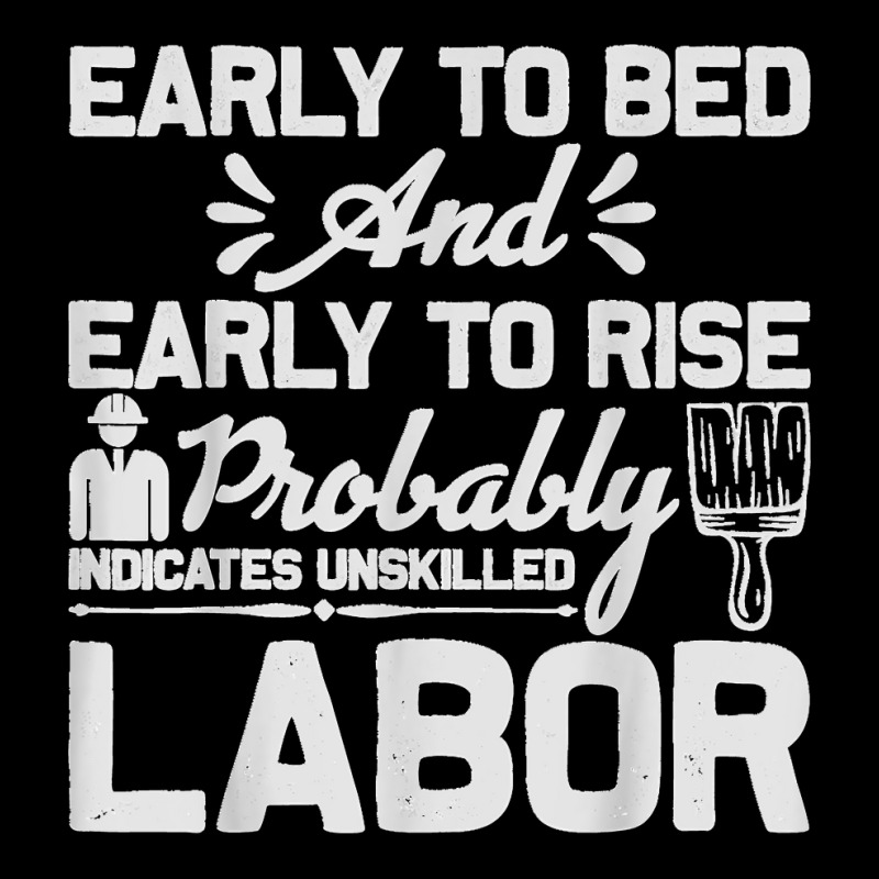 Early To Bed Early To Rise Indicates Unskilled Labor Cropped Hoodie by JACQUELINEMARIASMITH | Artistshot