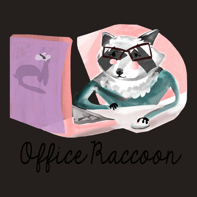 Office Raccoon (2) Tank Top | Artistshot